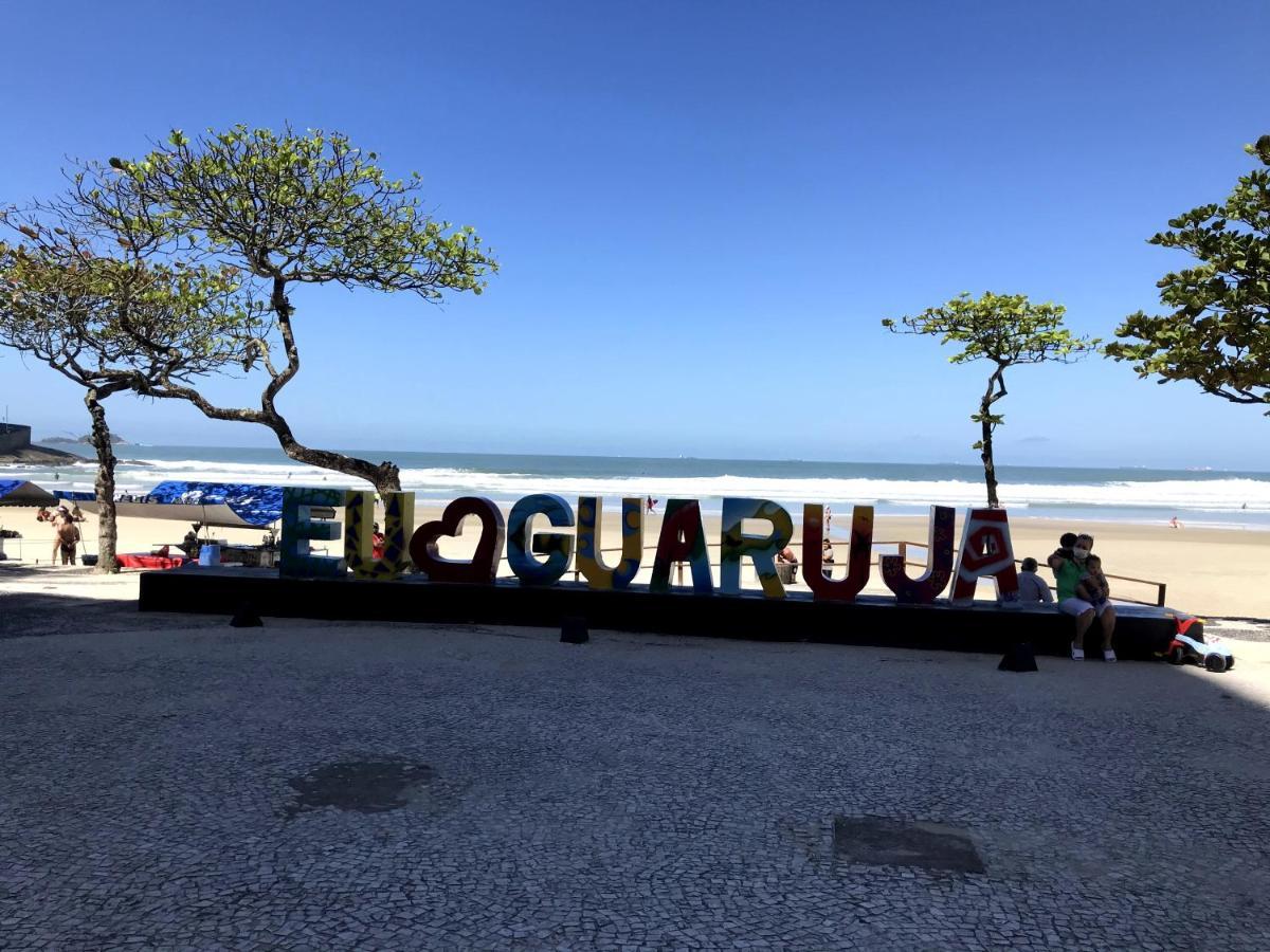 Apartament Pitangueiras, Frente Ao Mar Com Servico De Praia Guarujá Zewnętrze zdjęcie